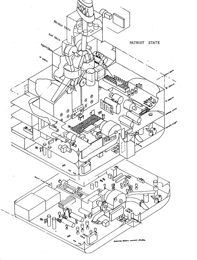 Engine Room cutaway viw