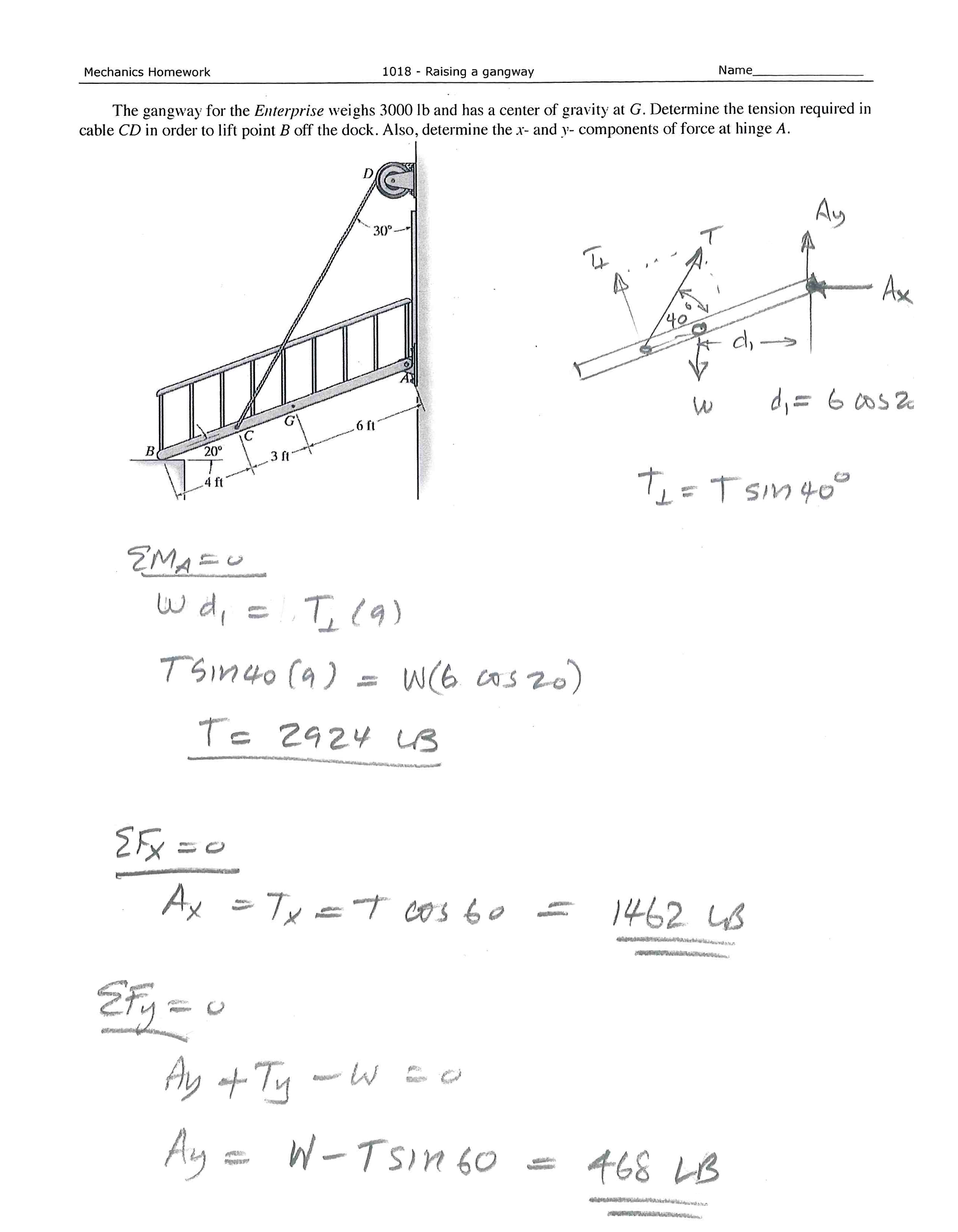 1018 · Mechanics